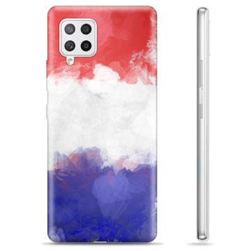 Coque Samsung Galaxy A42 5G en TPU - Drapeau Français