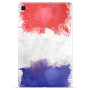 Coque Samsung Galaxy Tab S6 Lite en TPU - Drapeau Français