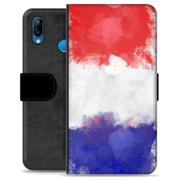 Étui Portefeuille Premium Huawei P20 Lite - Drapeau Français