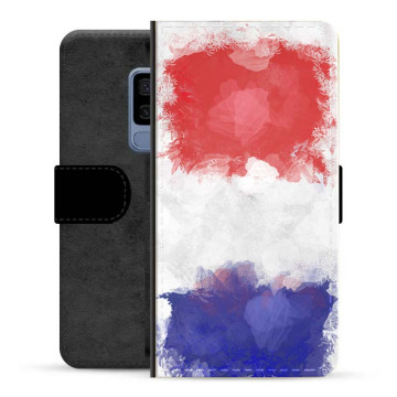 Étui Flip Premium Samsung Galaxy S9+ - Drapeau Français