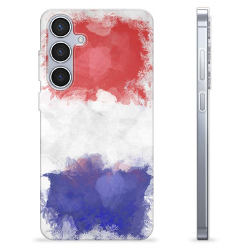 Coque Samsung Galaxy S24+ en TPU - Drapeau Français