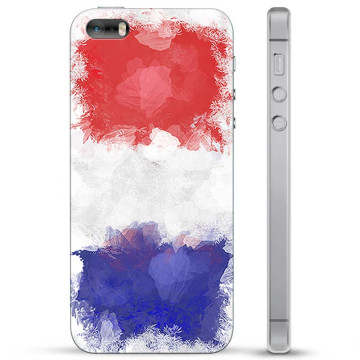 Coque Hybride iPhone 5/5S/SE - Drapeau Français