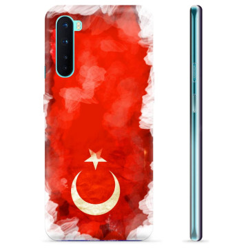 Coque OnePlus Nord en TPU - Drapeau Turc