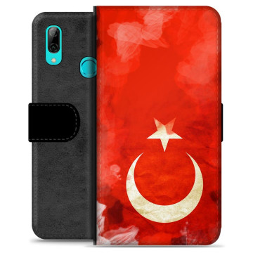 Étui Portefeuille Premium Huawei P Smart (2019) - Drapeau Turc