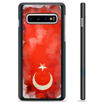 Coque de Protection pour Samsung Galaxy S10 - Drapeau Turc