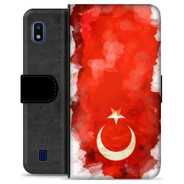 Étui Flip Premium Samsung Galaxy A10 - Drapeau Turc