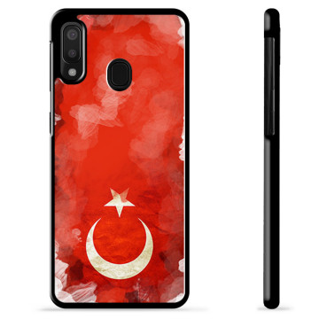 Coque de Protection pour Samsung Galaxy A20e - Drapeau Turc