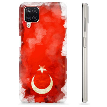 Coque Samsung Galaxy A12 en TPU - Drapeau Turc