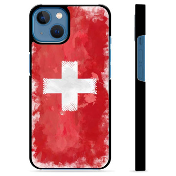 Coque de Protection pour iPhone 13 - Drapeau Suisse