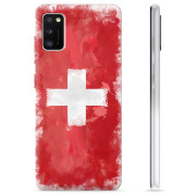 Coque Samsung Galaxy A41 en TPU - Drapeau Suisse