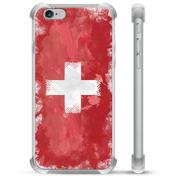 Coque Hybride iPhone 6 / 6S - Drapeau Suisse