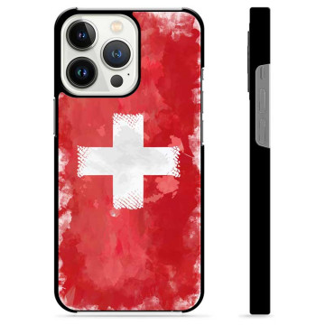 Coque de Protection pour iPhone 13 Pro - Drapeau Suisse