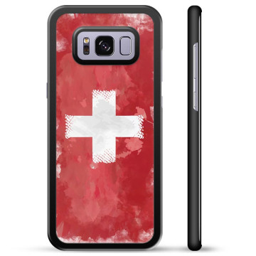 Coque de Protection pour Samsung Galaxy S8 - Drapeau Suisse