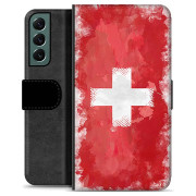 Étui Portefeuille Premium Samsung Galaxy S22+ 5G - Drapeau Suisse