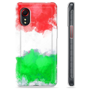 Coque Samsung Galaxy Xcover 5 en TPU - Drapeau Italien