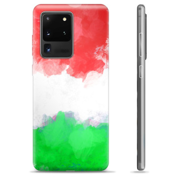 Coque Samsung Galaxy S20 Ultra en TPU - Drapeau Italien