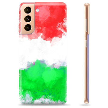 Coque Samsung Galaxy S21+ 5G en TPU - Drapeau Italien