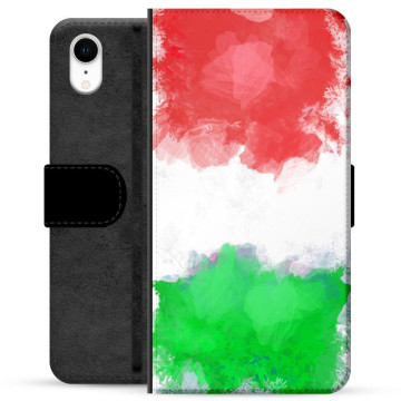 Étui Portefeuille Premium pour iPhone XR - Drapeau Italien