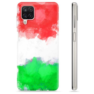 Coque Samsung Galaxy A12 en TPU - Drapeau Italien