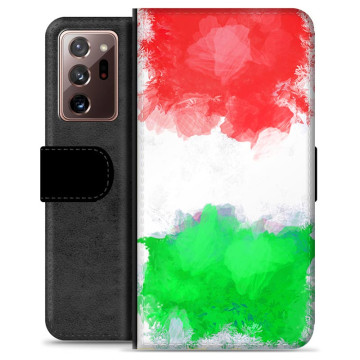 Étui Portefeuille Premium Samsung Galaxy Note20 Ultra - Drapeau Italien