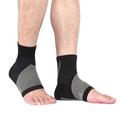 Bas de contention pour cheville / bas de compression pour soulager l'épine du talon - S - Taille 35-38 - Noir