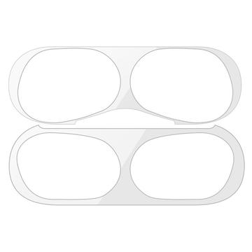 Autocollant anti-poussière pour AirPods Pro / Pro 2 - Argent