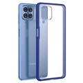 Coque Hybride Samsung Galaxy M53 Antichoc - Bleue / Transparente