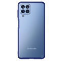 Coque Hybride Samsung Galaxy M53 Antichoc - Bleue / Transparente