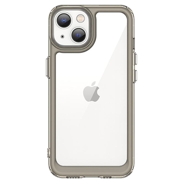 Coque Hybride iPhone 14 Plus Antichoc - Grise