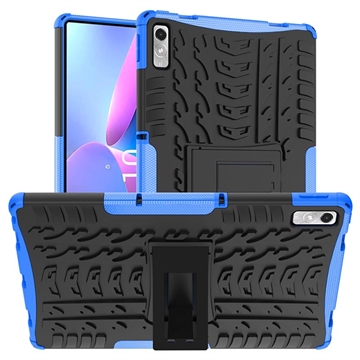 Coque Hybride Lenovo Tab P11 Gen 2 Antidérapante avec Béquille - Bleue