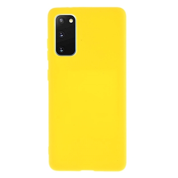 Coque Samsung Galaxy S20 FE Antidérapante en TPU - Jaune