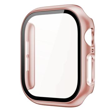 Coque Apple Watch Series 10 en Plastique avec Protecteur d\'Écran - 42mm - Rose Doré