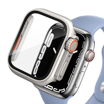 Étui Apple Watch Series 10 Tech-Protect Defense360 avec protecteur d\'écran - 46mm - Titane / Orange