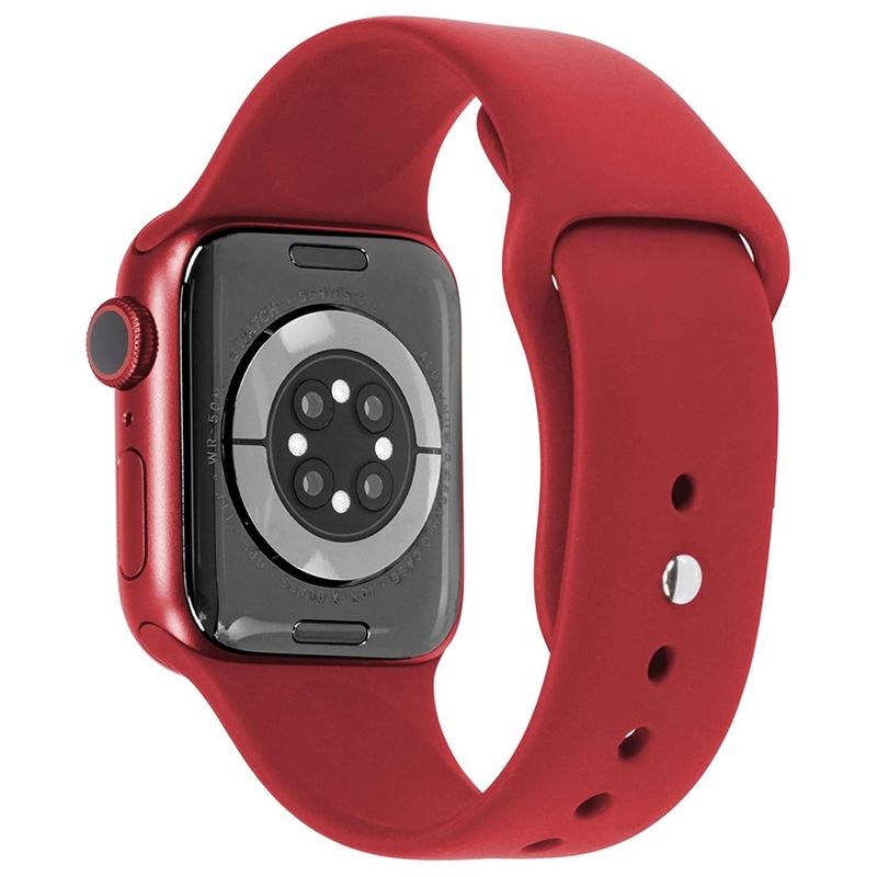 Apple watch 6 44 mm red как смотрится