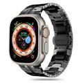 Apple Watch Series Ultra 2/Ultra/10/9/8/SE (2022)/7/SE/6/5/4/3/2/1 Tech-Protect Bracelet en acier inoxydable - 49mm/46mm/45mm/44mm/42mm - Noir