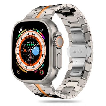 Apple Watch Series Ultra 2/Ultra/10/9/8/SE (2022)/7/SE/6/5/4/3/2/1 Tech-Protect Bracelet en acier inoxydable - 49mm/46mm/45mm/44mm/42mm