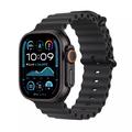 Apple Watch Ultra 2 LTE MX4P3DH/A - Titane, bracelet Ocean noir, 49mm - Noir