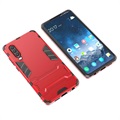 Coque Hybride Armor pour Huawei P30 avec Béquille - Série Armor - Rouge