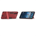 Coque Hybride Armor pour Huawei P30 avec Béquille - Série Armor - Rouge