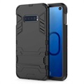 Coque Hybride Samsung Galaxy S10e avec Béquille - Série Armor - Noire