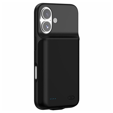 Coque Batterie iPhone 16 Plus - 7000mAh - Noire