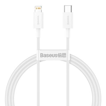 Baseus Superior Series Câble USB-C / Lightning - 1m, 20W (Emballage ouvert - Excellent) - Blanc