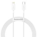 Baseus Superior Series Câble USB-C / Lightning - 1.5m, 20W (Emballage ouvert - Excellent) - Blanc