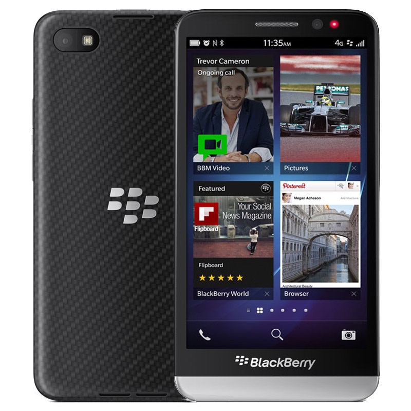 Как включить blackberry z30