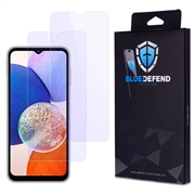 Protection d'écran Samsung Galaxy A14/A14 5G en verre trempé BlueDefend Anti-Blue Light - 2 Pcs.