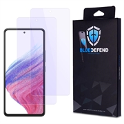 Protection d'écran Samsung Galaxy A53 5G en verre trempé BlueDefend Anti-Blue Light - 2 Pcs.