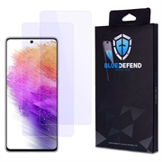 Protection d'écran Samsung Galaxy A73 5G en verre trempé BlueDefend Anti-Blue Light - 2 Pcs.