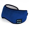 Masque de sommeil avec bandeau Bluetooth / Masque oculaire avec musique intelligente - Bleu