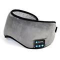 Masque de sommeil avec bandeau Bluetooth / Masque oculaire avec musique intelligente - Gris