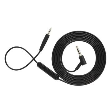 Câble audio 3.5mm / 2.5mm du casque Bose OE2 avec microphone/contrôle du volume - 1.5m